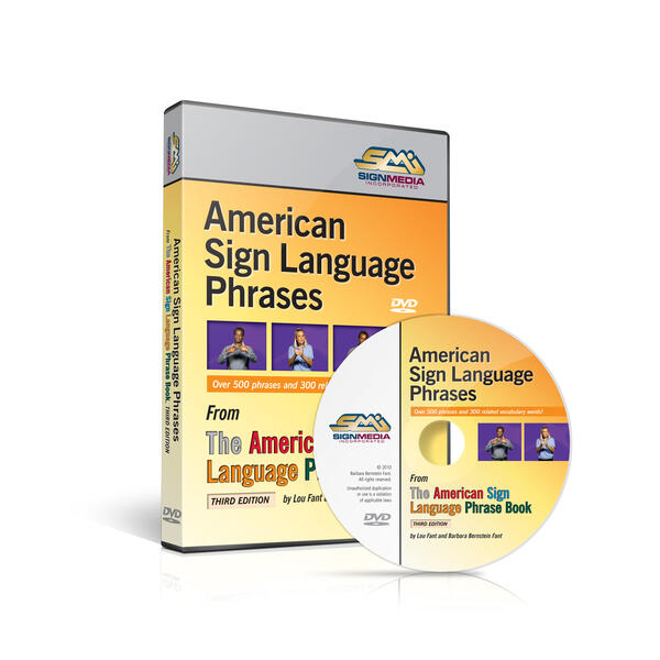 American Sign Language Phrases DVD
