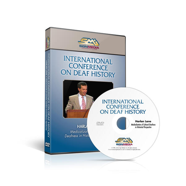 Harlan Lane: Medicalization of Cultural Deafness DVD