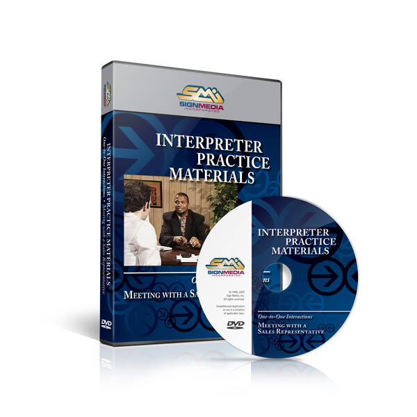 Meeting with a Sales Representative