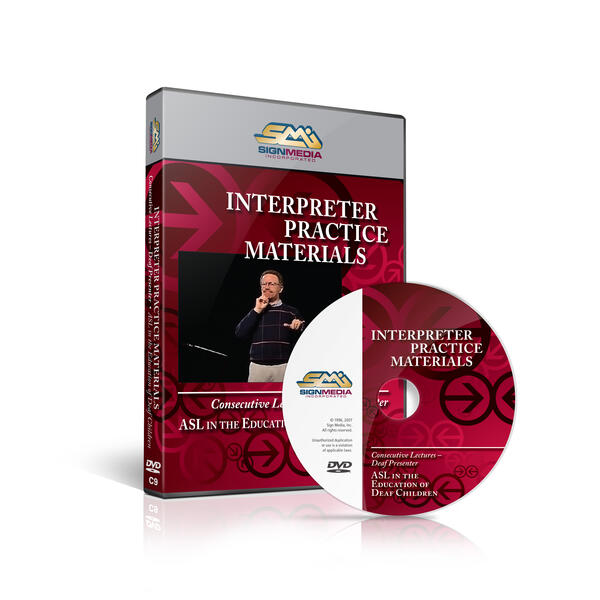 ASL in the Education of Deaf Children - Deaf Presenter - Consecutive