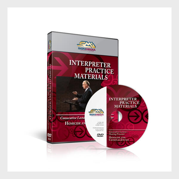 Homicide and Criminal Justice - Hearing Presenter - Consecutive