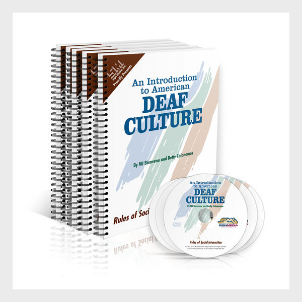 Introduction to American Deaf Culture - DVD & Workbook Set