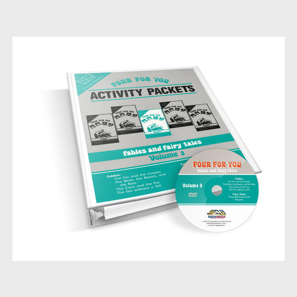 Four for You! Volume 3 Set, DVD & Activity Packet